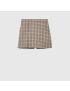 [GUCCI] Prince of Wales wool hemp skort 756512ZAM4A2089