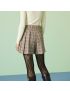 [GUCCI] Prince of Wales wool hemp skort 756512ZAM4A2089