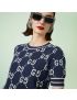 [GUCCI] GG cotton jacquard top 753914XKCAN4769