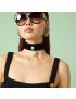 [GUCCI] Interlocking G choker with ribbon bow tie 756369IAADL8519