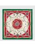[GUCCI] Double G and ribbons print silk pocket square 7417474G0019274