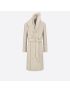 [DIOR] Coat with Shawl Collar 243C354A5640_C040