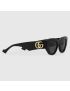 [GUCCI] Geometric frame sunglasses 755250J07401012
