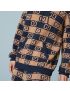 [GUCCI] GG cotton jacquard hooded jumper 752097XKDFK2349