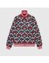 [GUCCI] Square G print technical jersey jacket 752637XJFSV4186