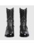 [GUCCI] Womens boot with Double G and studs 750508AAA5R1000