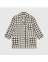 [GUCCI] check print silk shirt 752917ZANQ69103