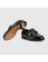 [GUCCI] Mens loafer with leather covered Horsebit 757765AACFH1000