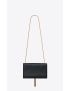 [SAINT LAURENT] kate medium chain bag with tassel in shiny crocodile embossed leather 354119AAAY14083