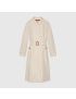 [GUCCI] Cotton gabardine trench coat 759518Z8BL21022