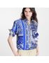 [LOUIS VUITTON] Bandana Print Masculine Shirt 1AAK7I