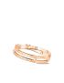 [LOUIS VUITTON] Empreinte Bangle, Pink Gold And Diamonds Q05345