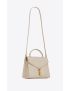 [SAINT LAURENT] cassandra medium top handle bag in box saint laurent leather 6239310SX0W9207