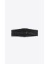 [SAINT LAURENT] headband in sequins and jersey 7190483YM721000