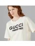 [GUCCI] Cotton jersey T shirt with embroidery 717422XJF1A9088