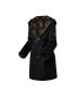 [LOUIS VUITTON] Signature Double Face Hooded Wrap Coat 1AAH1Y