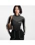 [LOUIS VUITTON] Technical Compression Jersey Sports Top 1AAKS6