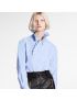 [LOUIS VUITTON] Pleated Lavaliere Collar Blouse 1AA9ED