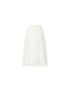 [LOUIS VUITTON] Broderie Anglaise Monogram Pleated Skirt 1AAAPN