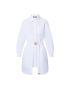 [LOUIS VUITTON] Monogram Relief Trompe LOeil Shirt Dress 1AA9XH