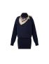 [LOUIS VUITTON] D Ring Trompe LOeil Sweater Dress 1AALIO