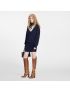 [LOUIS VUITTON] D Ring Trompe LOeil Sweater Dress 1AALIO