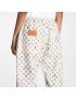 [LOUIS VUITTON] Vintage Flower Monogram Jogging Trousers 1AAMEY