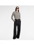 [LOUIS VUITTON] Striped Satin Sailor Trousers 1AA8SE