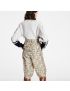 [LOUIS VUITTON] Chain Print Wide Leg Trousers 1AA8U3