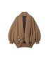 [LOUIS VUITTON] Camel Hair Cocoon Coat 1AAL1C