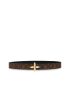 [LOUIS VUITTON] Louisette 25MM Reversible Belt M0554V