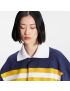 [LOUIS VUITTON] Striped Polo Jumper 1AAMN8