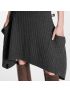 [LOUIS VUITTON] Ribbed Slouchy Skirt 1AAMD7