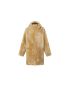 [LOUIS VUITTON] Reversible Monogram Trim Shearling Coat 1AA8G4