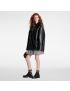 [LOUIS VUITTON] Contrast Stitch Faux Leather Coat 1AA8BG