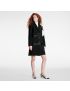 [LOUIS VUITTON] Leather Accent Double Wool Coat 1AAA3X