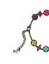 [LOUIS VUITTON] Monogram Party Bracelet M0932A