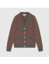 [GUCCI] GG wool jacquard cardigan 694758XKCC51129