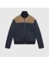 [GUCCI] Nylon canvas zip jacket with GG 770762ZAPDX4433