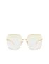 [LOUIS VUITTON] LV Charm Square Anti Blue Light Glasses Z1775U