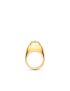 [LOUIS VUITTON] B Blossom Signet Ring, Yellow Gold, White Gold And Diamonds Q9M82I