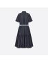 [DIOR] Denim Couture Shirt Dress 312R17A3517_X5651