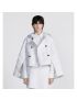 [DIOR] Cropped Macrocannage Peacoat 317C48A2827_X0100