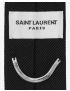 [SAINT LAURENT] signature evening skinny tie in black silk grosgrain 7200953Y0431000