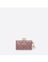 [DIOR] Lady Dior 5 Gusset Card Holder S0074OVRB_M81P