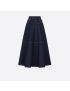 [DIOR] Flared Mid Length Skirt 312J31A3554_X5549