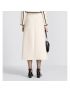 [DIOR] Mid Length Skirt with Belt 311J38A1166_X0200