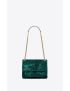 [SAINT LAURENT] niki baby chain bag in velvet and leather 633160FAAS93183