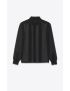 [SAINT LAURENT] lavalliere neck blouse in crepe muslin 708400Y115W1000