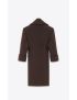 [SAINT LAURENT] long coat in cashmere felt 717256Y5F282049